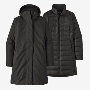 Patagonia Women's Tres 3-in-1 Parka in Black size Small